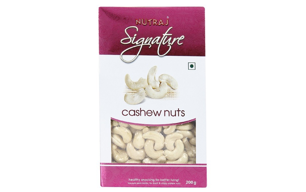 Nutraj Signature Cashew Nuts    Box  200 grams
